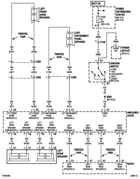 2007 chrysler pt cruiser wiring diagrams 
